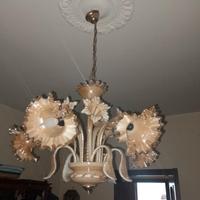 Lampadario murano 