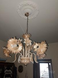 Lampadario murano 