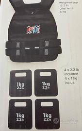 Gilet regolabile palestra