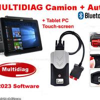 Diagnosi Auto Professionale Multimarca 2023 Tablet
