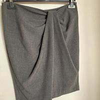 Gonna grigia Stefanel Taglia S/40
