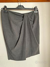 Gonna grigia Stefanel Taglia S/40