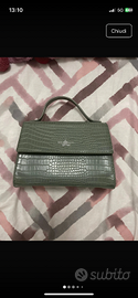Pochette verde elegante