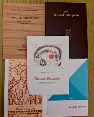 Cd e cofanetto  per Riccardo Malipiero