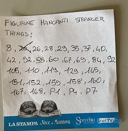 Figurine stranger things