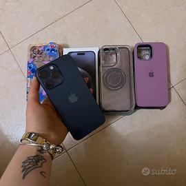 Iphone 15 pro max 256GB blu titanio