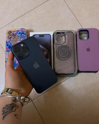 Iphone 15 pro max 256GB blu titanio