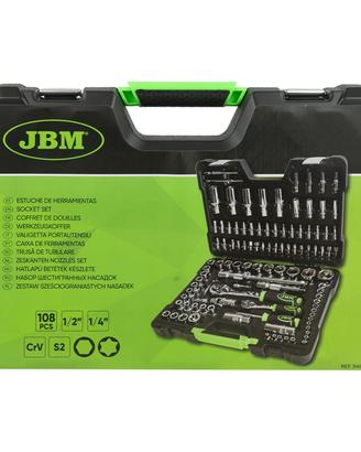 Valigia Set Chiavi a Bussola 108 Pezzi JBM
