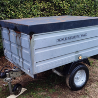 Carrello/appendice trasp. cose compl. di libretto
