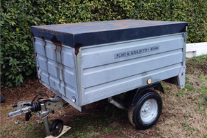 Carrello/appendice trasp. cose compl. di libretto