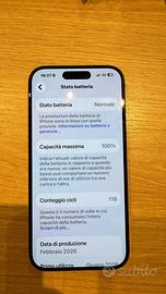 Iphone 15 pro 256 - 3 mesi di vita