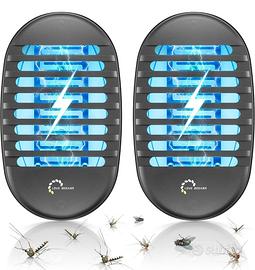 Lampada Antizanzare 2 pezzi – Sicura, silenziosa e