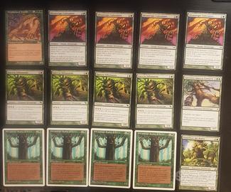 Carte di Magic the Gathering 33 verde