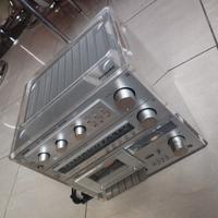 Vintage Philips micro hi-fi design plexiglass RARO