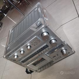 Vintage Philips micro hi-fi design plexiglass RARO