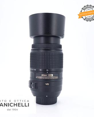 Nikon AF-S 55-300 f4.5-5.6 G ED VR DX Usato (G377)