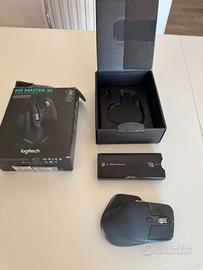 Logitech MX Master 3S mouse wireless con scatola