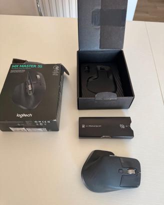 Logitech MX Master 3S mouse wireless con scatola
