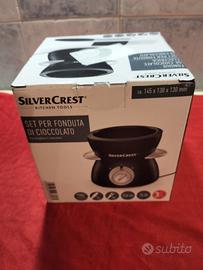 set per fonduta di cioccolato 