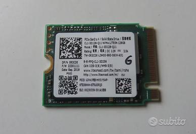 SSD Liteon 128GB M.2 2230 128MB Cache NVMe