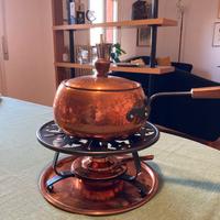 Set fonduta in rame - Stockli Nestal Swiss Made