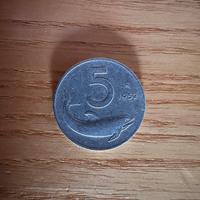 Moneta 5 Lire 1952 Repubblica Italiana