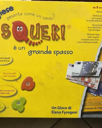 Gioco in scatola per imparare inglese SQUEK