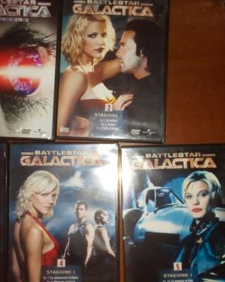 Battlestar Galactica DVD collection Stag. 1-2-3
