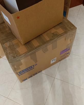 cassa acustica vintage danneggiata