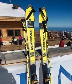 Sci Rossignol 9X con attacchi