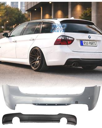 PARAURTI POSTERIORE BMW E91 TOURING 05-08 LOOK M 3