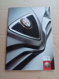 Alfa Romeo 145 Depliant Brochure originale 1999