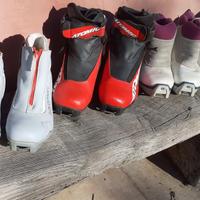 Scarponcini sci di fondo attacco SNS Salomon