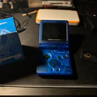 Game boy advance sp lcd ips ezflash custom shell