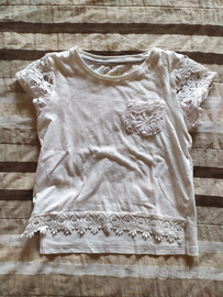 Maglietta bianca Romantic Losan