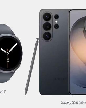 Samsung Galaxy S26 Ultra 512GB + Galaxy Watch 8