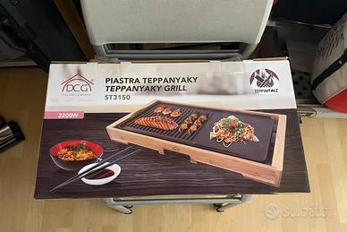Piastra elettrica teppanyaky per cibo