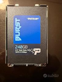 Ssd Patriot Burst da 240 GB