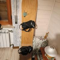 Snowboard Salomon Sick Stick 161 + Attacchi Drake