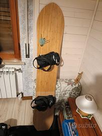 Snowboard Salomon Sick Stick 161 + Attacchi Drake