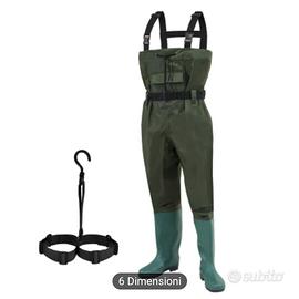 Waders / Stivali a salopette impermeabili – Taglia