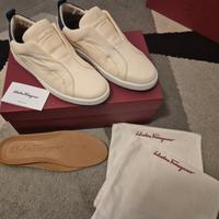 Sneakers Ferragamo "Garda" slipon tg. 6.5 uk