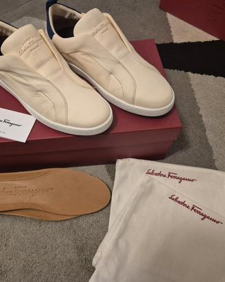 Sneakers Ferragamo "Garda" slipon tg. 6.5 uk