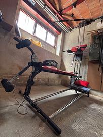 Palestra multifunzione con panca vogatore Kettler