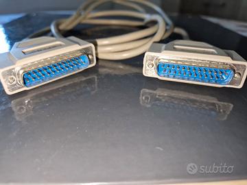 Cavo laplink DB25 maschio ↔ DB25 maschio