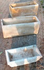 Fioriere calcestruzzo varie 