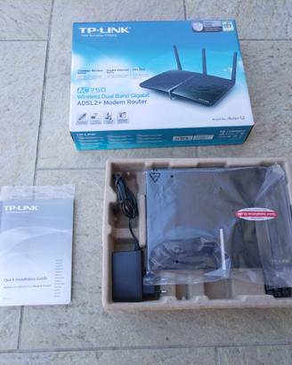 Modem router TP LINK AC 750 Archer D2