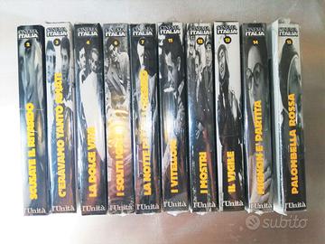 19 VHS Serie Unità Americana & Cinema Italia