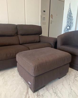 Divano Poltrone e Sofà (divano, poltrona e pouf)