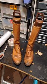 Stivali Uomo in Vera pelle morbida Tipo Rancero